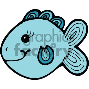 cartoon vector fish 002 c