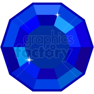 sapphire vector icon game art