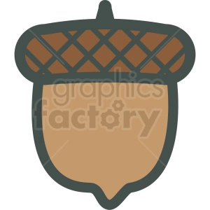 acorn vector icon