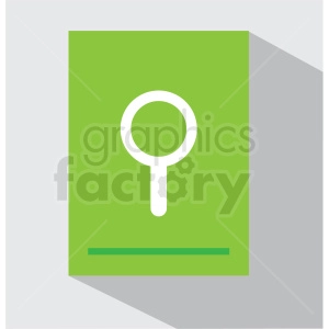 document search tool vector icon clip art