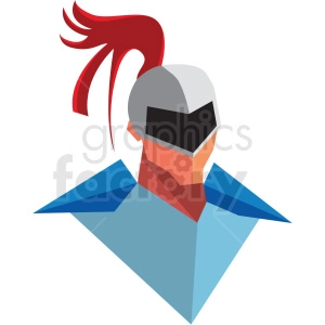 knight game character vector icon clipart