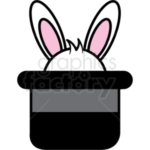 magician tophat with rabbit icon