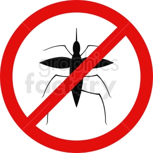no insects vector icon