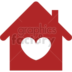 love my home vector clipart 3