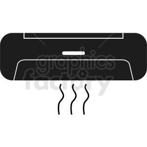 air conditioning vector clipart