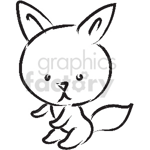black and white tattoo dog vector clipart