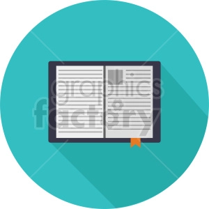 isometric journal vector icon clipart 7