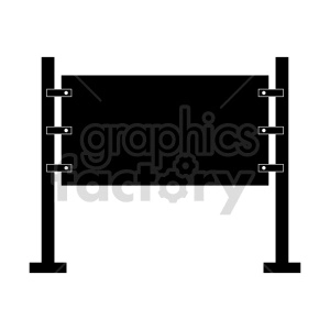 blank sign vector graphic