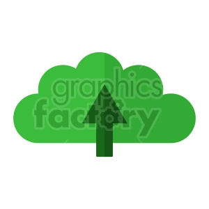 upload to the cloud vector icon