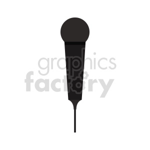 microphone vector graphic
