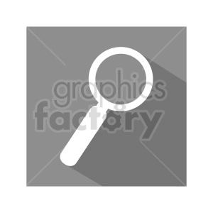 magnifying glass vector graphic