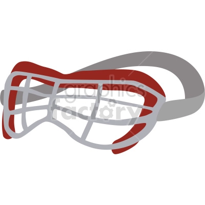 lacrosse goggles vector clipart