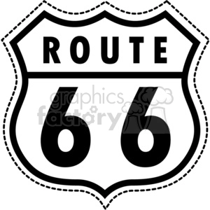 vector Route 66