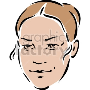 female's face