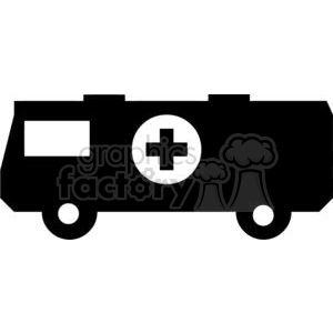 Medic vehicle Silhouette