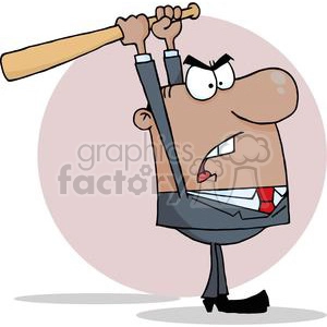 3310-Angry-African-American-Businessman-With-Baseball-Bat