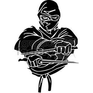 ninja clipart 012