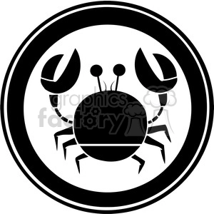 Black-Circle-Crab-Logo