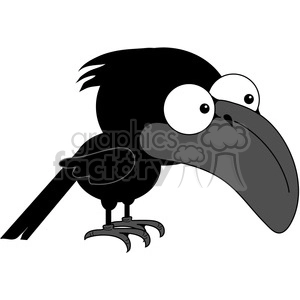 cartoon Crow 1