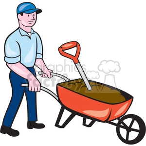 gardener wheelbarrow ISO