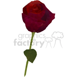 Rose geometry geometric polygon vector graphics RF clip art images