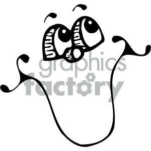 black and white cute funny face vector
