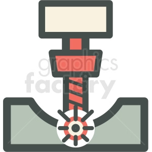 engraver machine manufacturing icon