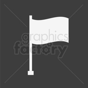 flag icon on dark background