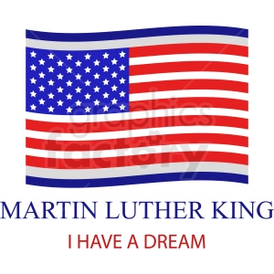Martin Luther king vector icon