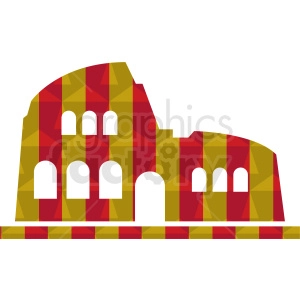 Colosseum vector graphic