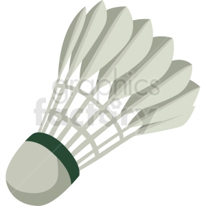 badminton shuttlecock vector clipart