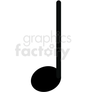 music quarter note vector image