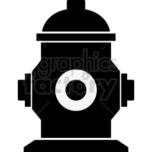 fire hydrant vector icon graphic clipart 5