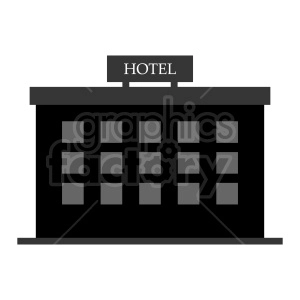hotel vector icon design