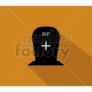 rip tombstone icon with shadow